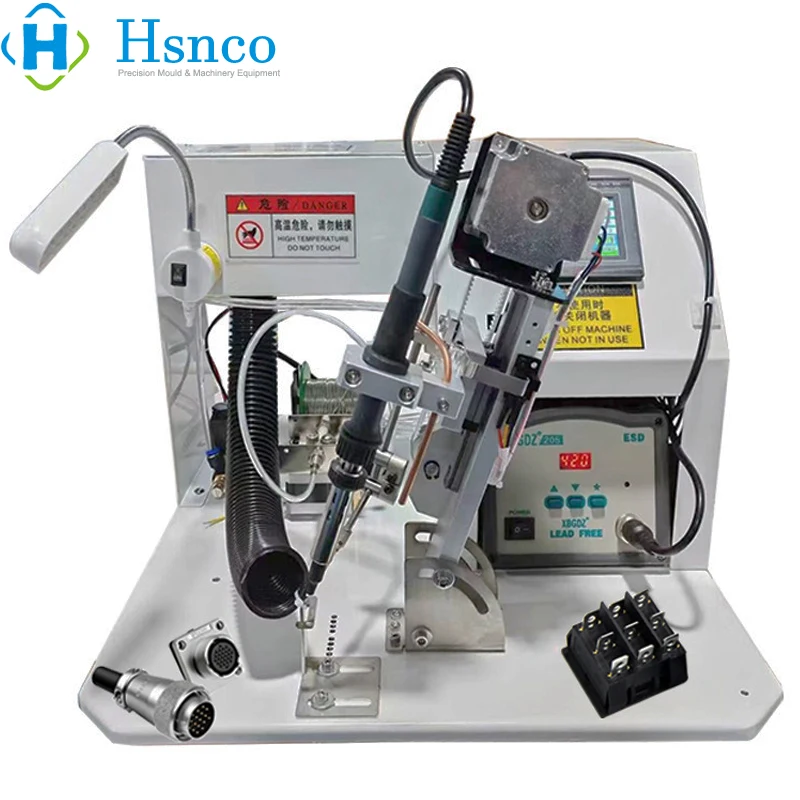 

Wire Spot Sodering Machine USBA Micro TypeC Cable Connector Tinning Machine Electric Soldering Machine with Angle and Vertical