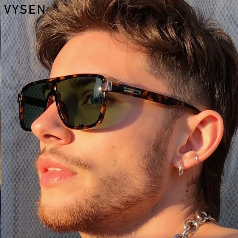 

Oversized Polarized Square Sunglasses Men Big Frame 2025 Luxury Brand Vintage Shield Driving Rectangle Sun Glasses Shades UV400