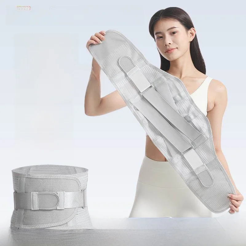 

Breathable Thin Sports Fitness Support Waist Belt Abdomen Tightening Belt Whole Body Protection Health Care Adult Size