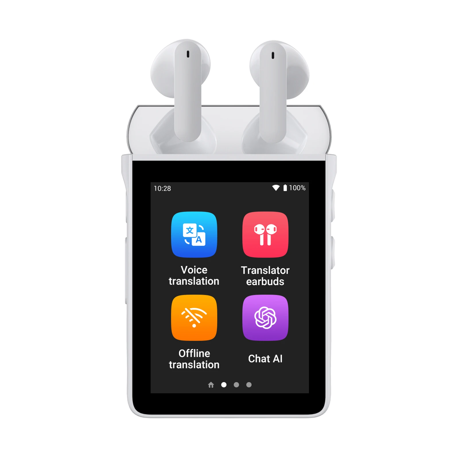 

Wooask [A9S] AI Translator Earbuds, Real-Time Translation Device with 144 Languages, No App Needed for Travel, WiFi Version
