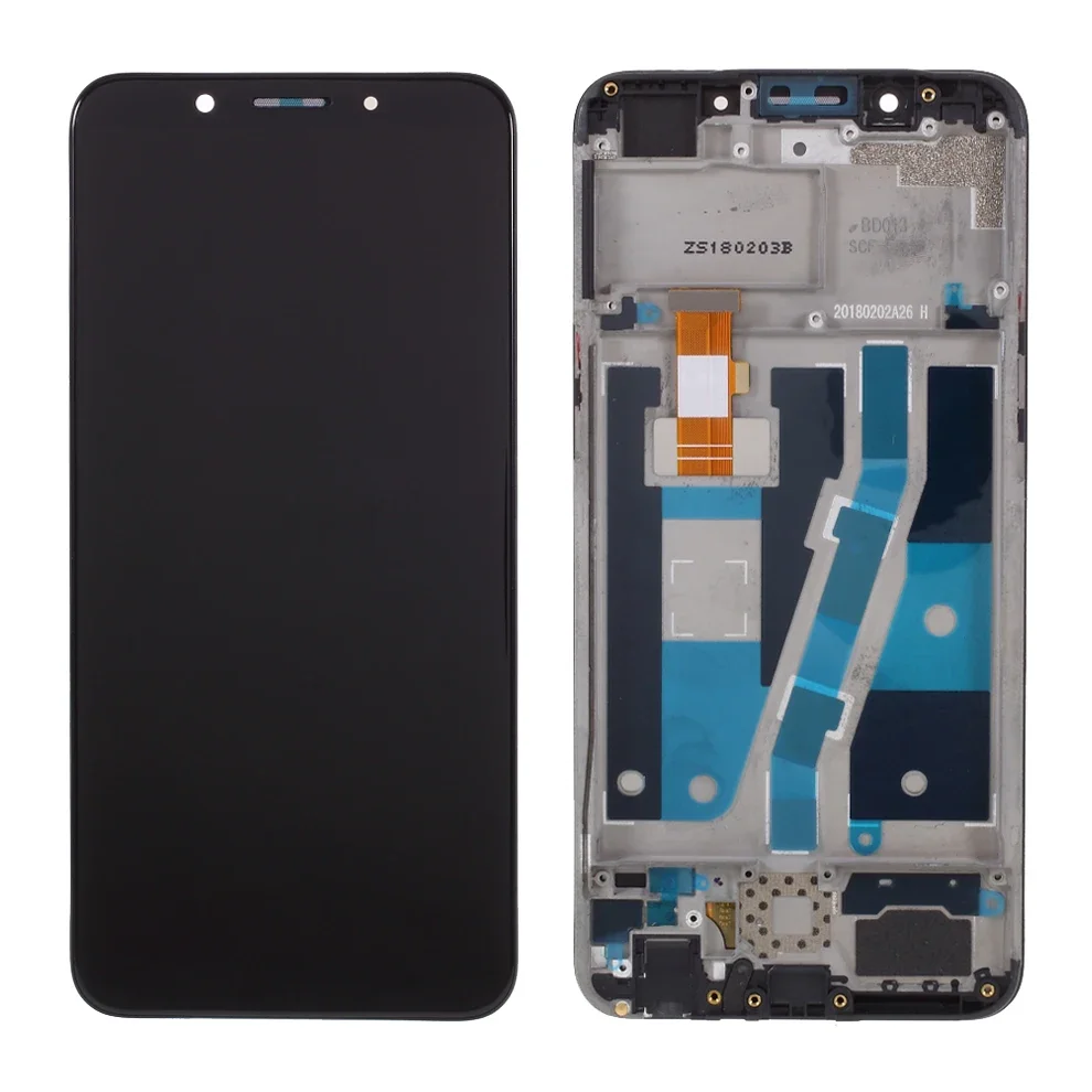 

Pop 5.7 Inch Assembly LCD Screen And Digitizer Assembly + Frame Replacement For OPPO A83