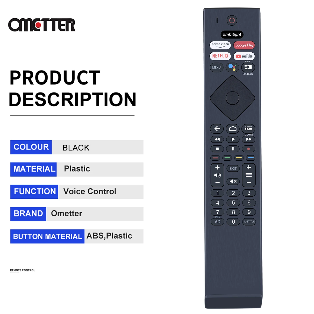 Голосовой пульт дистанционного управления для Philips 4k TV RC4284505/01RP YKF474-BT21 398GM10BEPHN0051HT RC428A 55PUD7906/30 65PUD7906 55PUT7906/75