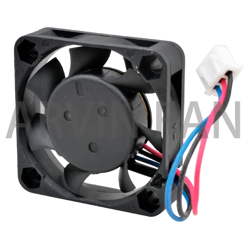 Ventilador de refrigeração original para monitor IPC, roteador host, 3 linhas, 4cm, 40mm, 40x40x10mm, DC5V, 0.20A, 3Pin, EFB0405HA, Brand New