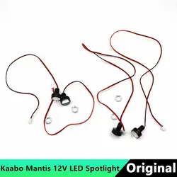 Original New Version 12V LED Spotlight for Kaabo Mantis 8/10 Electric Scooter Front & Brake Light Kickscooter Accessories