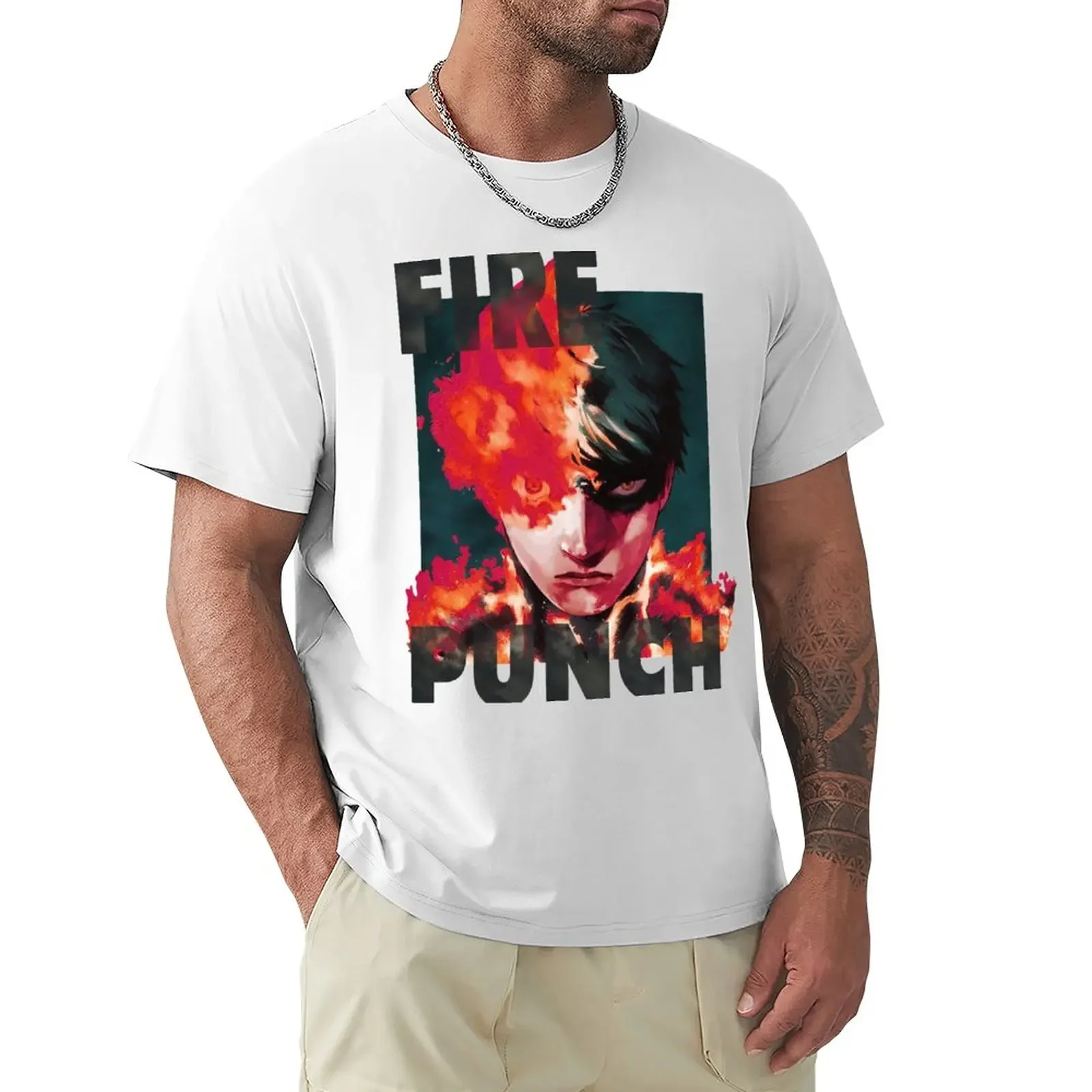 Fire Punch T-Shirt tees baggy shirts graphic t shirt vintage mens fashion