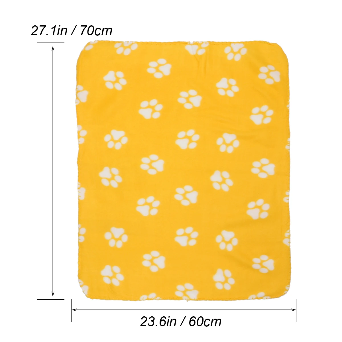 Haustierhandtücher für Hunde und Katzen, 60 x 70 cm, doppelseitiges Fleece, ultraweich, warm, Bettmatte, Abdeckung, Schild, Sofa, Teppich, Haarschutz, Haustier