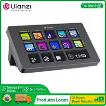 ULANZI D200 U-Studio 14 teclas LCD 13 teclas de macro personalizáveis para controlar aplicativos e software