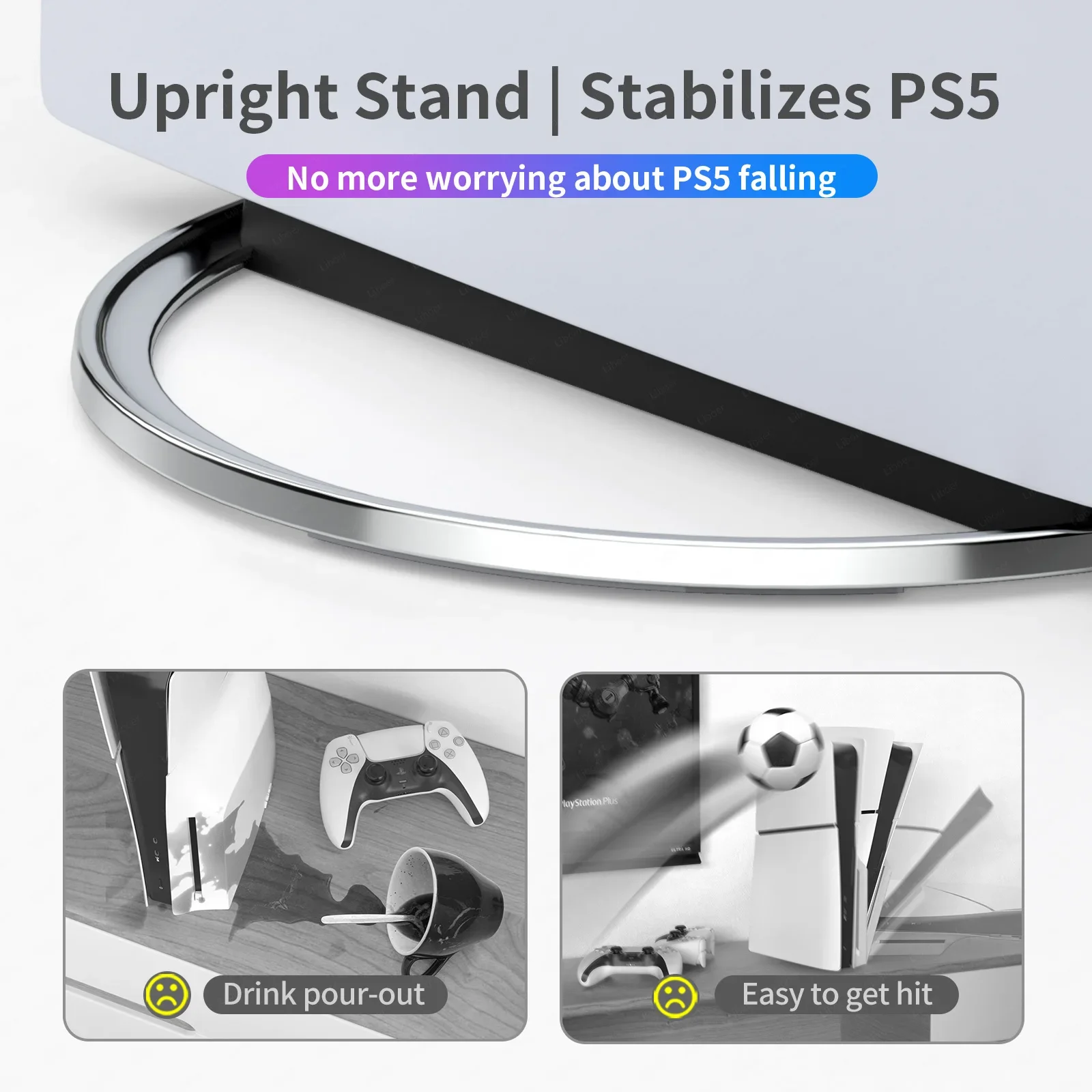 Thumbnail 3 - #23 Latest PS5 Vertical Stands Offers