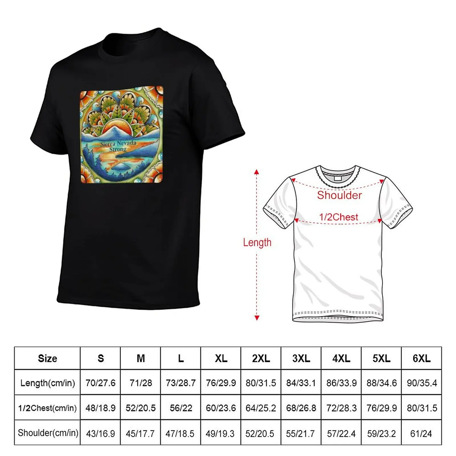 Sierra Nevada Strong T-Shirt cotton man t-shirts summer shirt plus size men clothing
