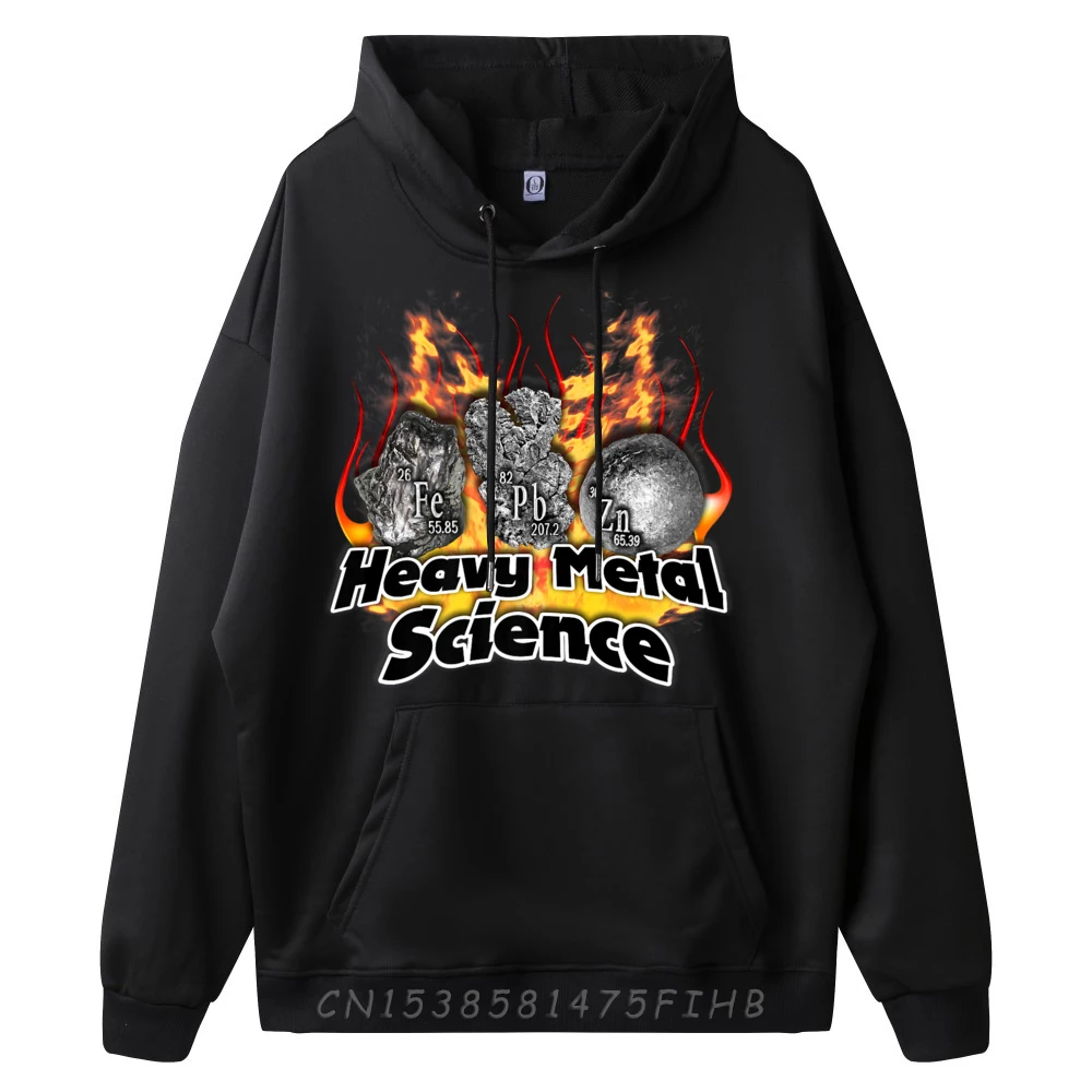 Funky Woman Hoodies Science Chemist Elements Fire 2650 Slogan Hoodies Long Sleeve Slogan Hoodies O-Neck