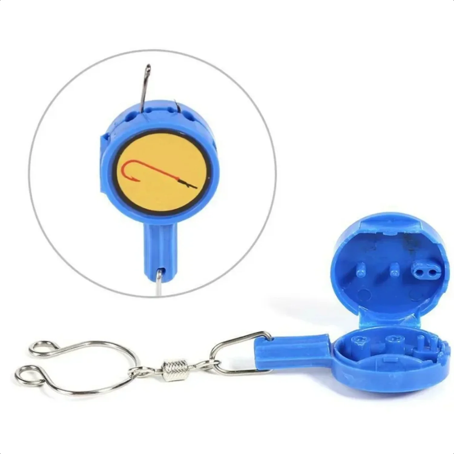 1/2 PCS Fast Tie Nail Knotter Cutter Fishing Supplies/Goods/Tackle/Accessories ABS Fishing Quick Knot Tying Tool Cover