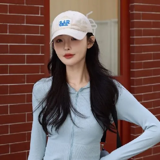 New Korean Version Embroidered Thin Material Baseball Cap Men's and Women's Same Versatile Cap Anti-Fashion Visor Outdoor Sports