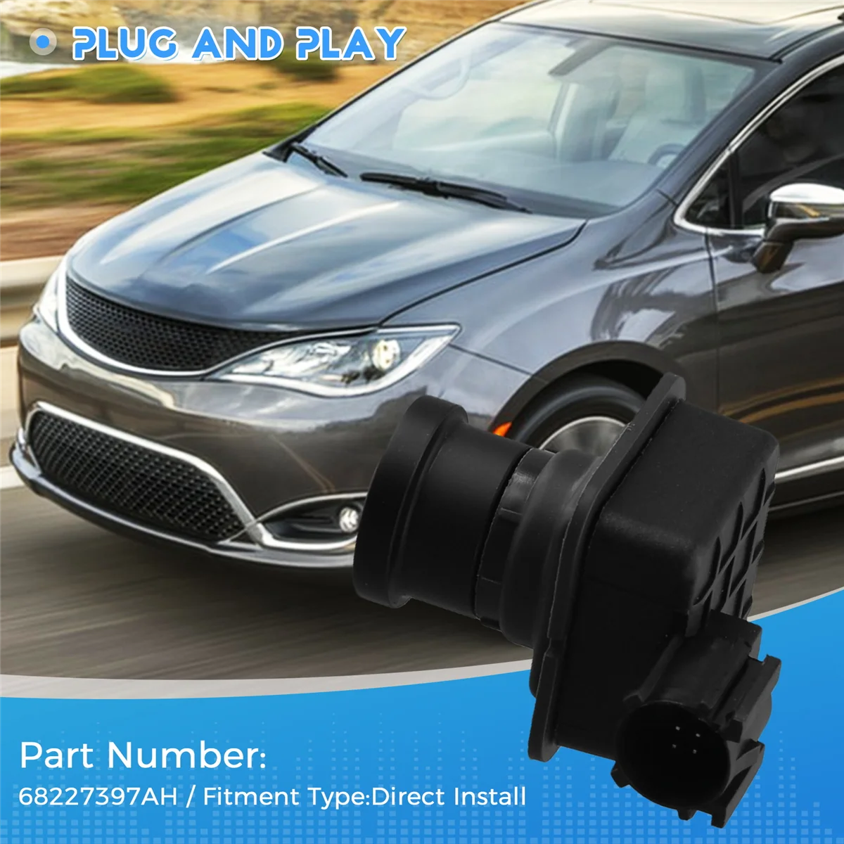 

Автомобильная камера заднего вида подходит для Chrysler PACIFICA VOYAGER 17-24 68227397AH