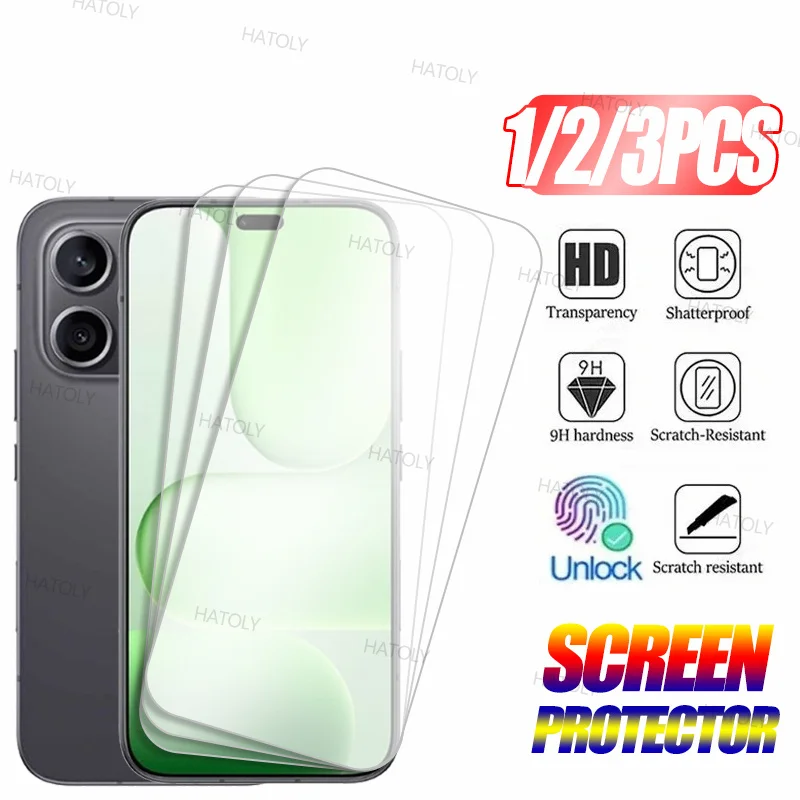 

Защитная пленка для экрана Honor 600 Lite, 1/2/3 шт., закаленное стекло, защита от царапин, полное покрытие клеем, стекло для телефона Honor 600 Lite