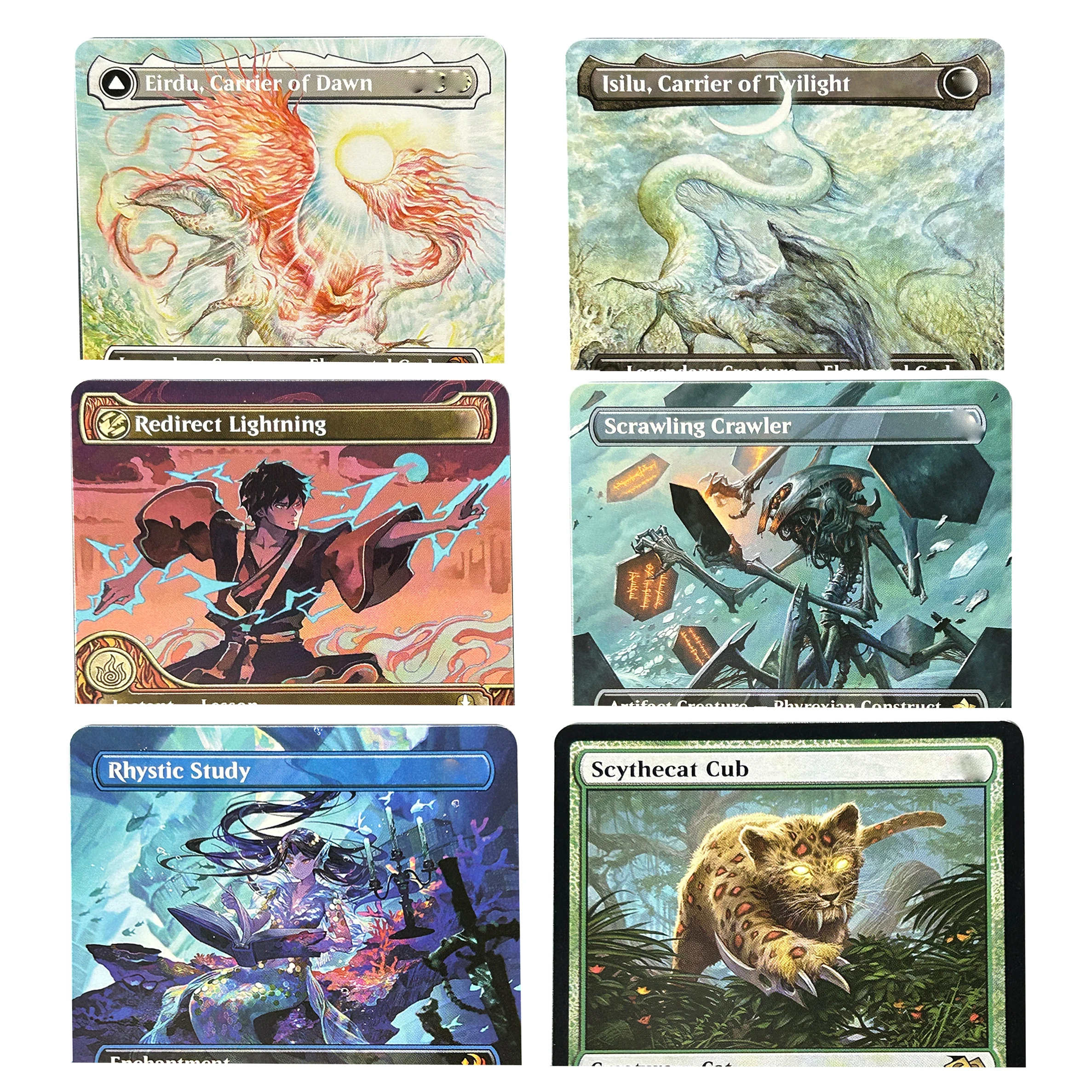 Arwen, Intervención Heroica Mortal TLE, Tarjeta Coleccionable Holográfica J25 Lightning Scythecat Cub TCG en Inglés, Juego de Cartas Coleccionables de Calidad