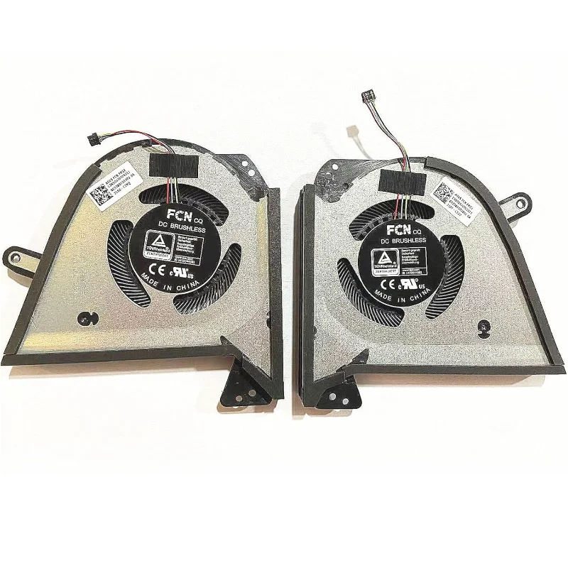 

CPU GPU Cooling Fan Replacement for Asus ROG 15 Zephyrus GA503 GA503Q GA503QS GA503QM GA503QR GU603H 2021 DC 12V