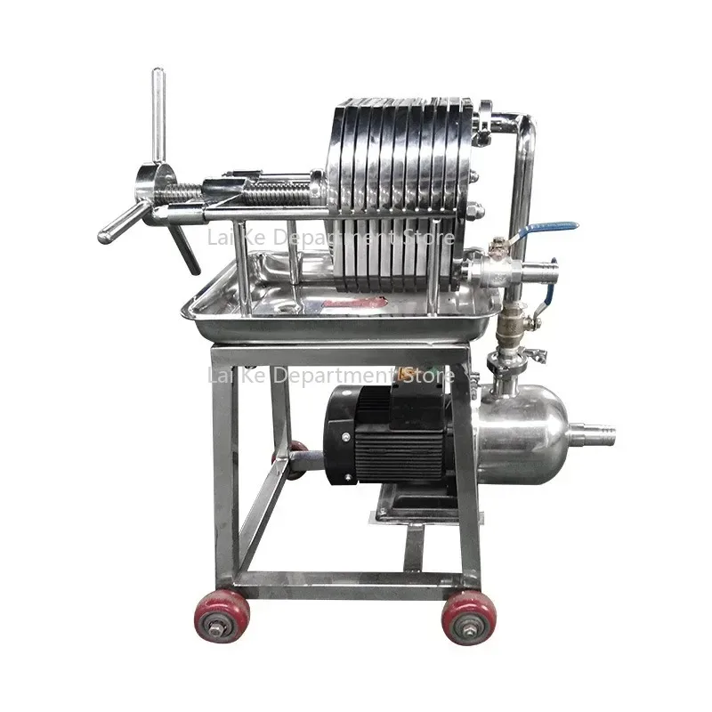 

Plate and frame filter press Automatic stainless steel edible oil Small sewage sludge water separation and filtration equipment
