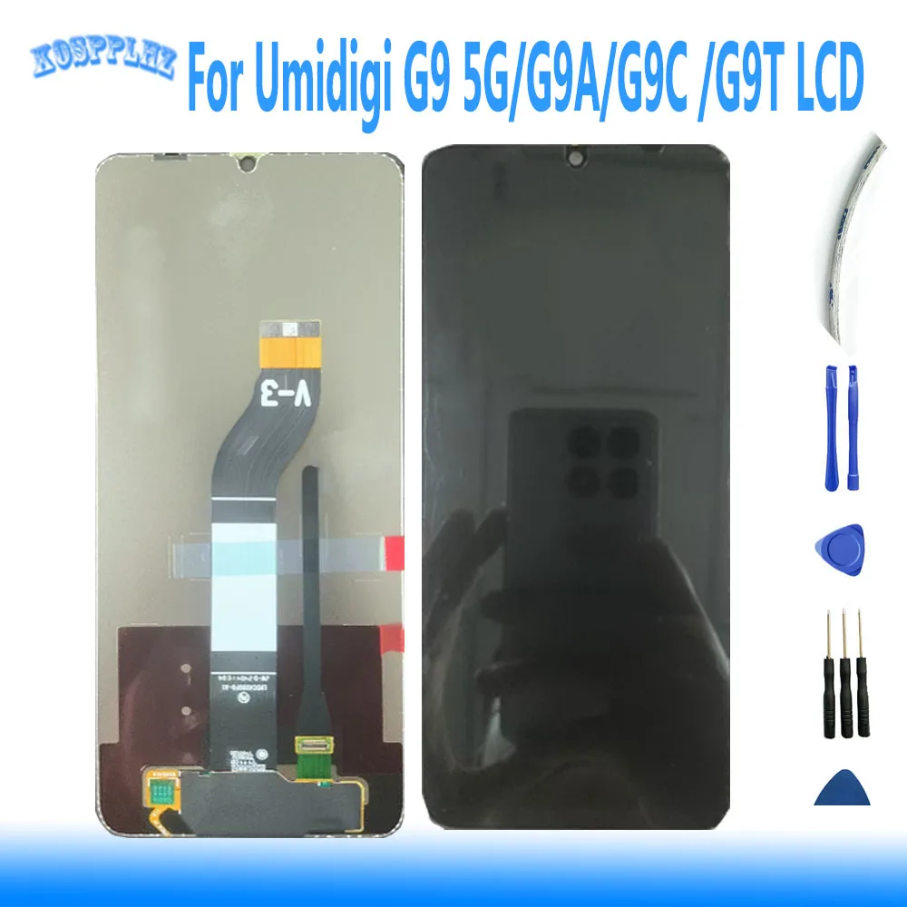 

Запасные части для ЖК-экрана UMIDIGI G9T/G9A/G9C, детали для смартфонов UMIDIGI G9, переднее Сенсорное стекло, Доставка 24 часа