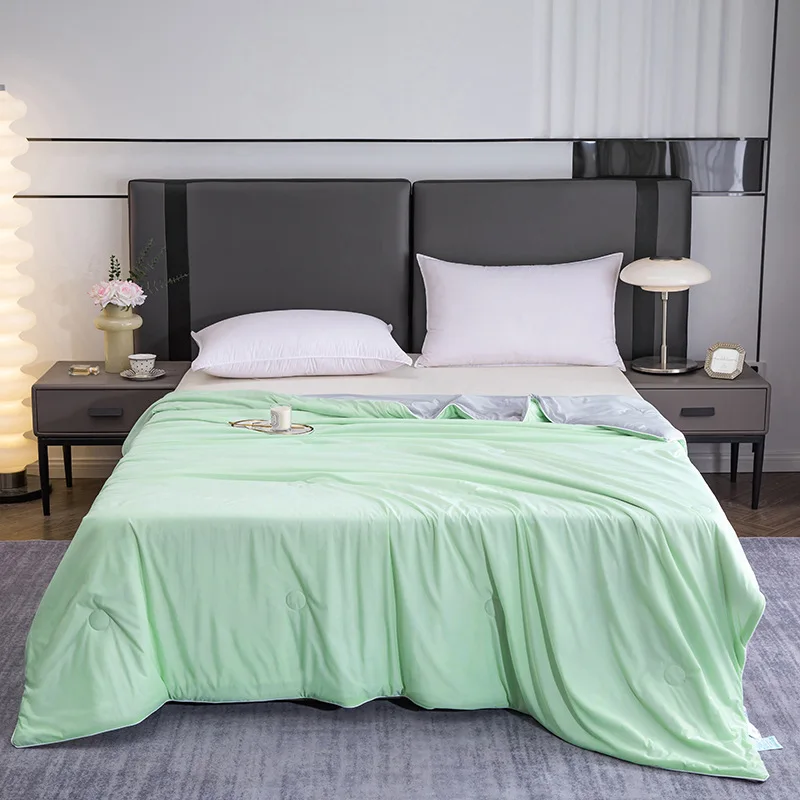 لحاف ذو ملمس رائع، آيس كريم، لحاف صيفي، بطانية ناعمة ومسامية، رائعة ورائعة