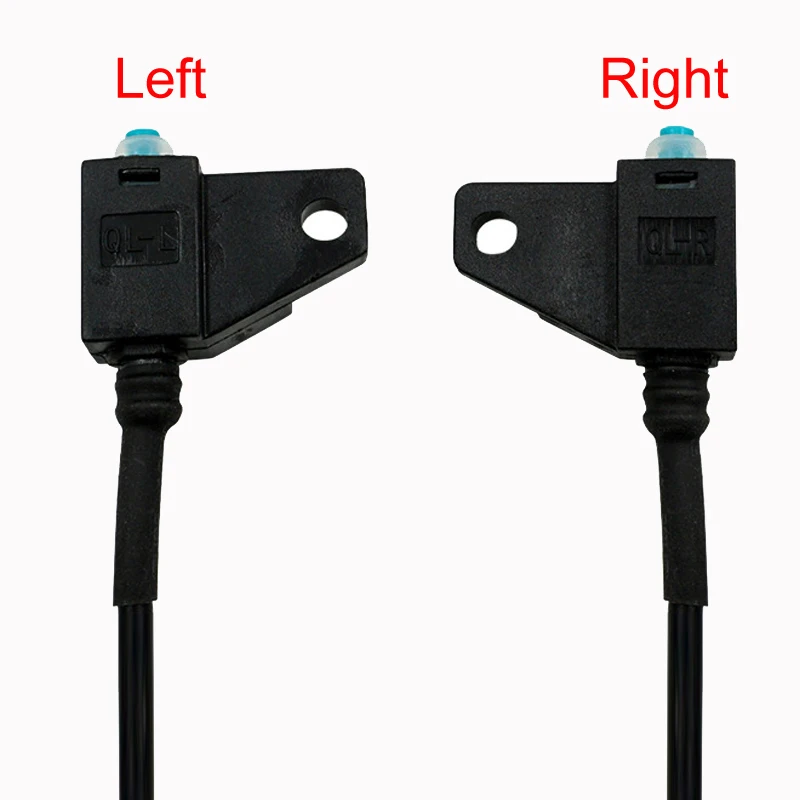 1 Pair Brake Switch Brake Light Switch Cable Wire Female Male Plug for Electric Scooter Moped Motorcycle Motorbike ATV