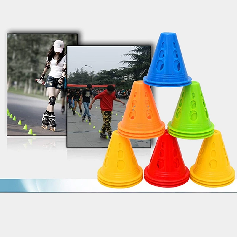 30 Pack Port Cones Training Traffic Road Set For Football Training And Drills End Zone Markers,Skate Exercises