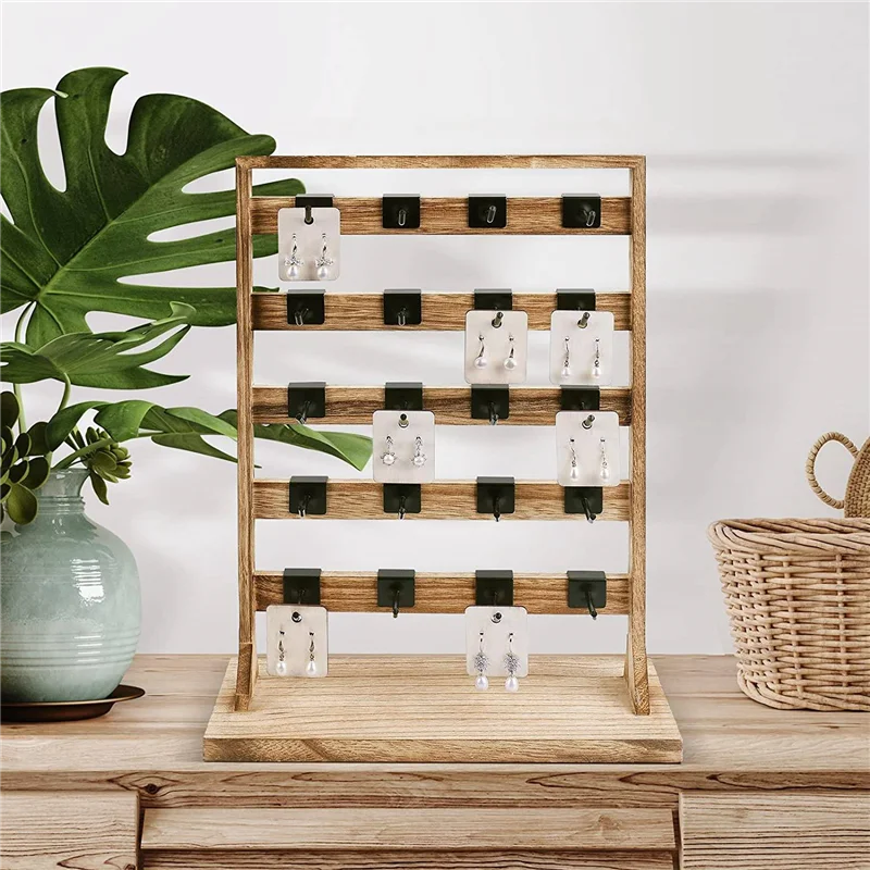 48 Pcs Gridwall Hooks 4 Inch Black Metal Panel Hook Hanger Square Tube Slatwall Hooks Cubicle Coat Hook Peg Hooks