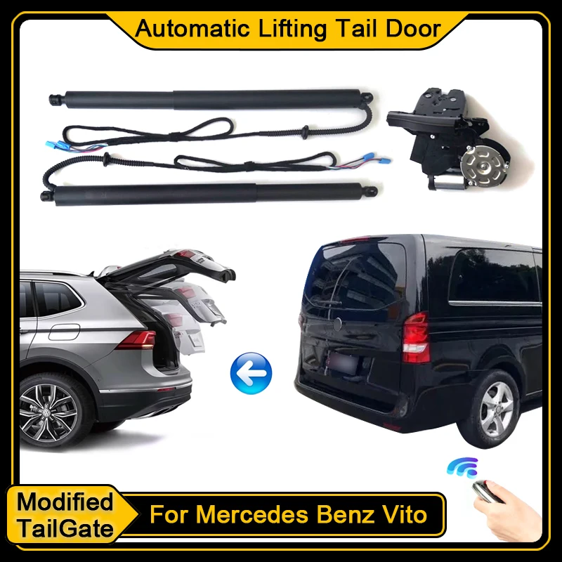 For Mercedes Benz V Class Vito W447 2014~2024 Car Electric Tailgate Tail Gate Strut Vehicle Power Rear Door Lift Kit for Trunk