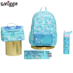 New Australia Smiggle School Bags Disney Stitch Backpack Lunch Bag Water Bottle Student Gift Kids Gifts Xmas Toys