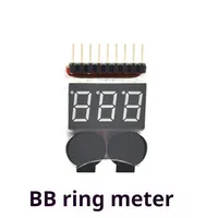 1/2/5PCS RC Voltage Display Battery Low Alarm Buzzer BX100 1S-8S Meter Tester Lipo Battery Monitor For RC Car Drone Helicopter