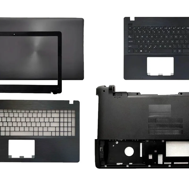 

New Laptop For ASUS X550 X550C A550 F550 X550V Y581C LCD Back Cover Front Bezel Upper Palmrest Bottom Base Case Keyboard Hinges
