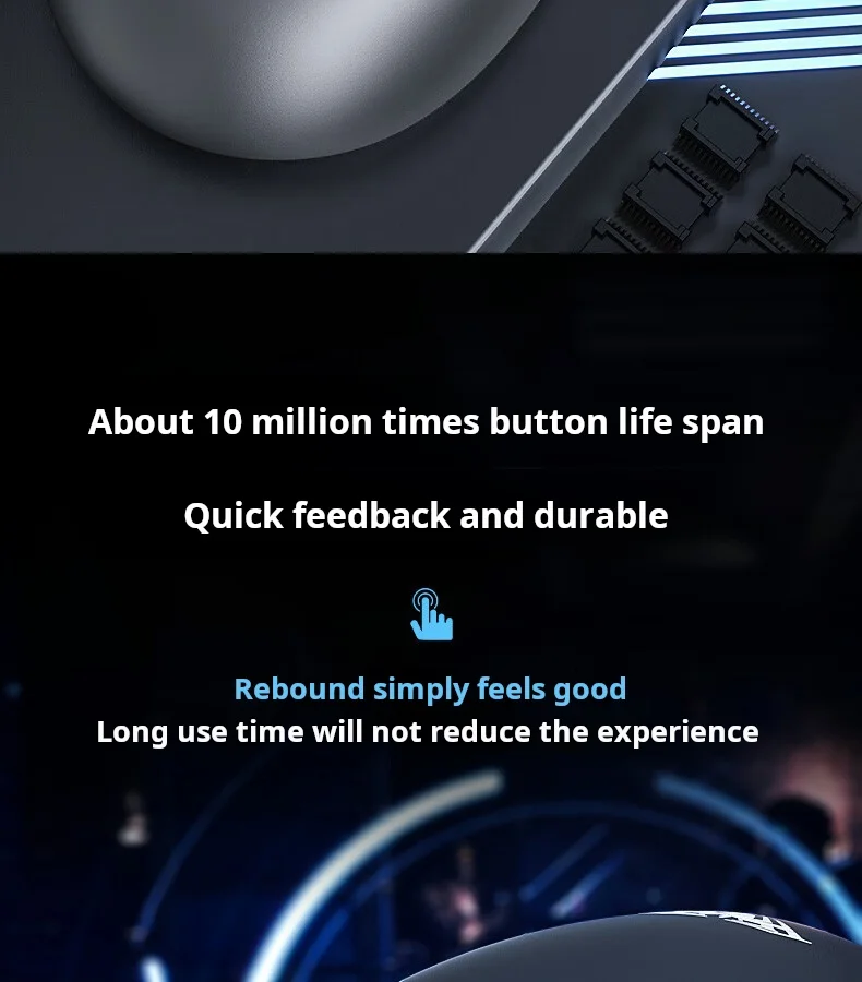 AULA S35 Wired Gaming Mouse 1000HZ Rate of Return Macro Programming Drive Ergonomic Esports Peripherals