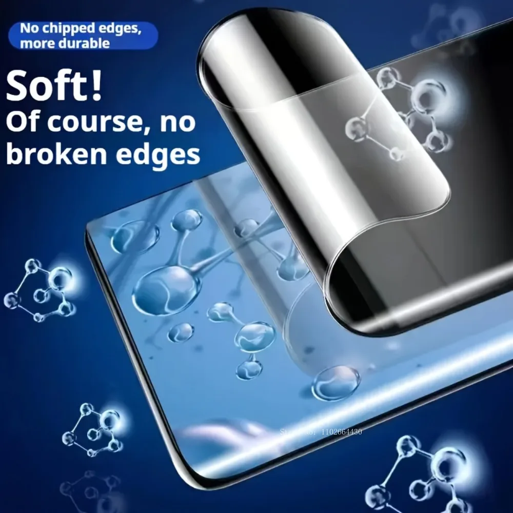 4pcs Privacy Hydrogel Film for Xiaomi 17 15 14 13 Pro 17 Pro Max 15 14 13 Ultra 15S Pro 13 Lite Without Fingerprint Unlocking