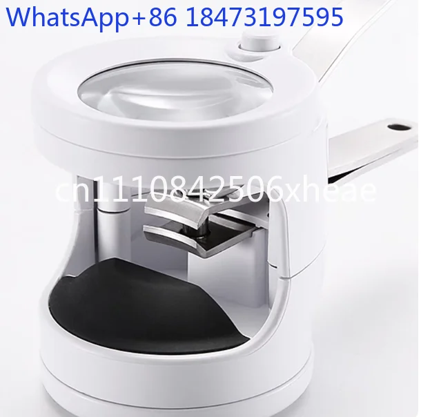 2-in-1 Magnifying Glass Nail Clipper with LED Light - High-Power Illuminated Clippers for Seniors & Baby Care