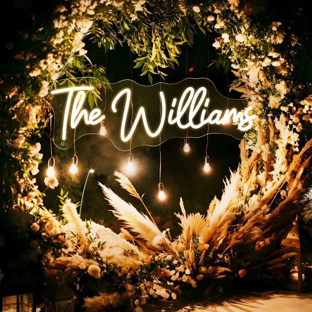 Name Neon Sign Led Custom Neon Name Sign Bedroom Wedding