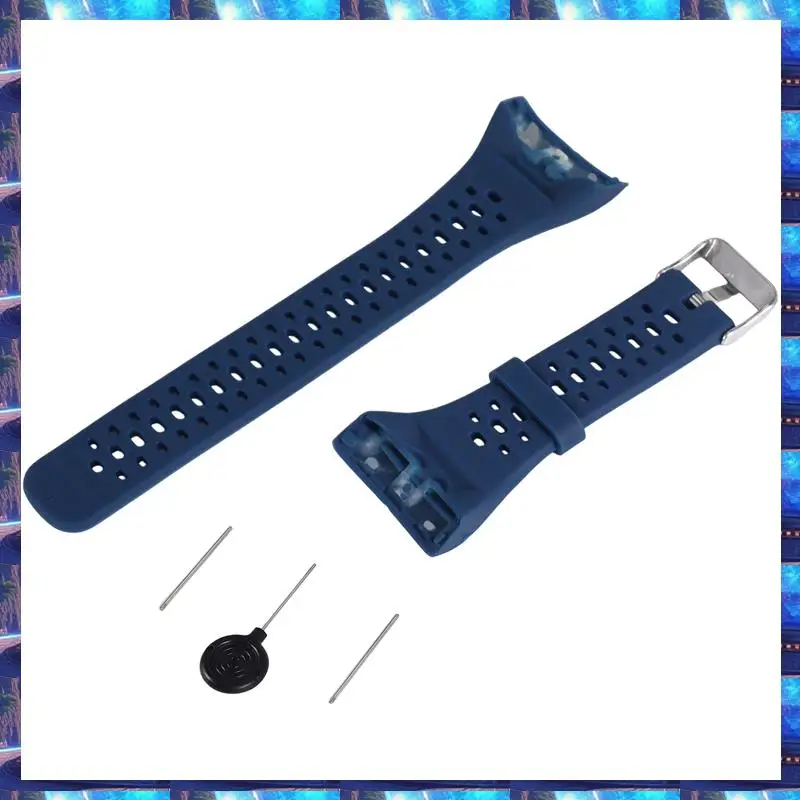 Correa de reloj 2025 para Polar M400/Polar M430, repuesto de correa de silicona suave para reloj inteligente deportivo M400/Polar M430, correa de reloj para P