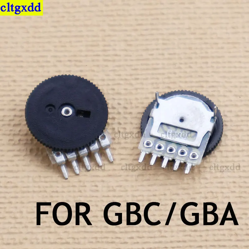 Cltgxdd 2-10 Piece FOR GBC/GBA/GB/GBP/GBC Volume Control Wheel LCD Contrast Adjustment Knob, Volume Knob, Volume Switch