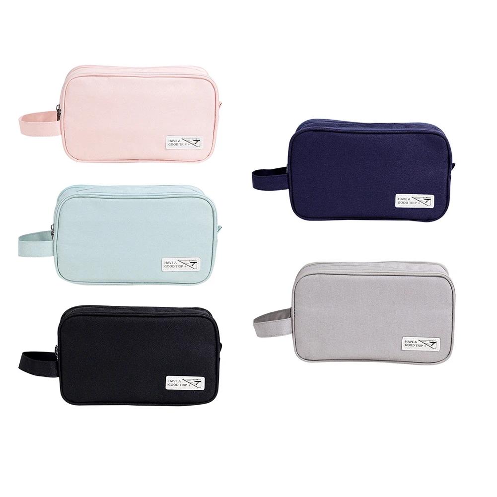 

Portable Wet & Dry Travel Toiletry Bag Stylish Makeup Organizer For On-the-Go Fitness Bath Bag Waterproof Makeup Storage Bag