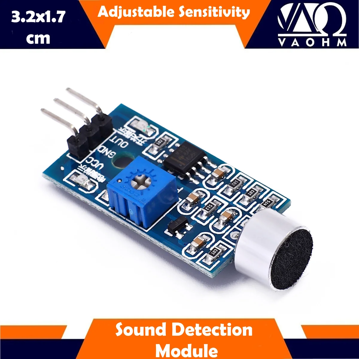 FC-04 Sound Detection Module DIY Audio Detecting Sensor SD-393-MDL
