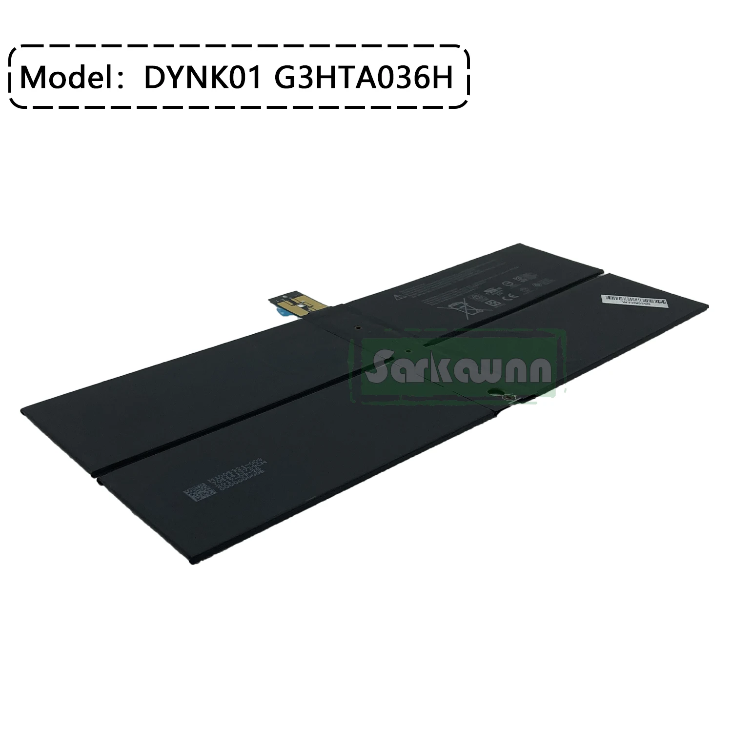 SARKAWNN 4 CELLE DYNK01 1769 G3HTA036H Batteria Del Computer Portatile PER Superficie Del Computer Portatile 1st Gen 1769 2017 DYNK01 G3HTA036H