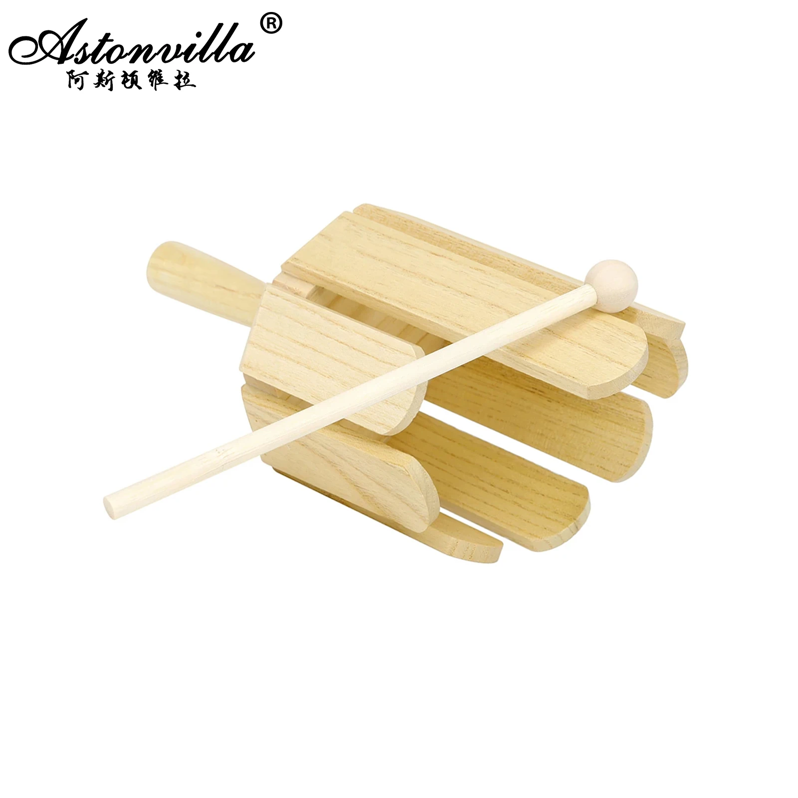 Orff Wooden Eight-Tone Multi-Sound Tube with Stick Kids Toy Toddler Early Education Children Gift Toys Percussion Instrument