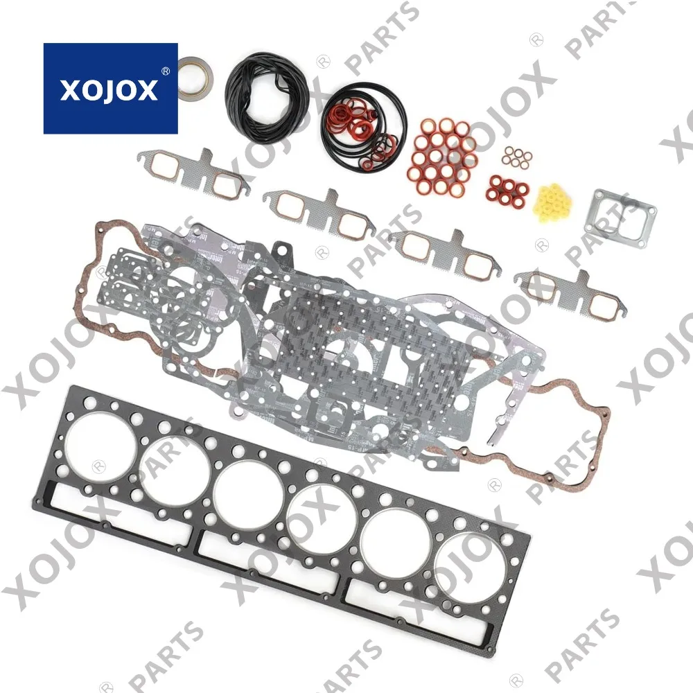 

XOJOX Cylinder Head Gasket Kit 391-8256 - Complete Overhaul Seal Set for CAT 3306, 330B, 12H, D6R, D6D, 140H | High-Temp & Oil-R