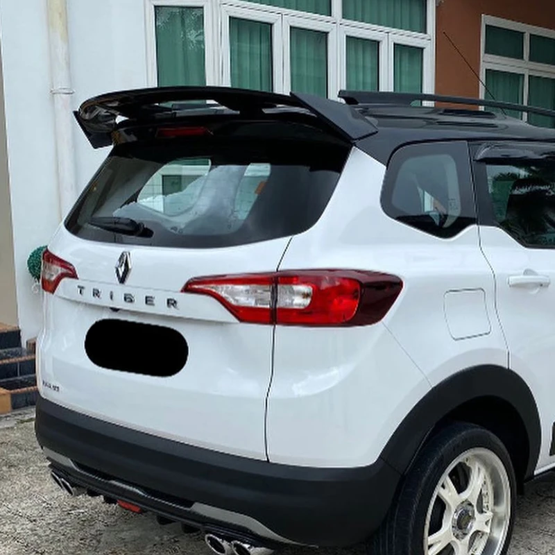 

Для Renault Triber Спойлер ABS Пластик Заднее крыло багажника Комплект кузова автомобиля Аксессуары