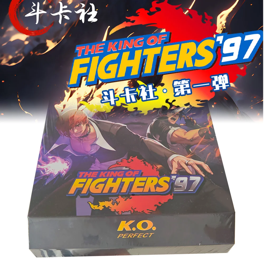 Genuine The King of Fighters 97 Game Collection Cards Hidden SSS CP Bookmark Hollow Beauty Cards Toys Fantasy Kids Birthday Gift