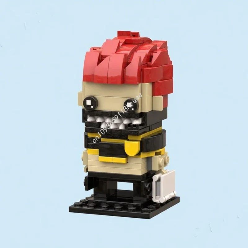 186pcs MOC Zora Black Cloveres Brickheadz Building Blocks Christmas Gift Creative Inquiry-based learning courses Parent Child