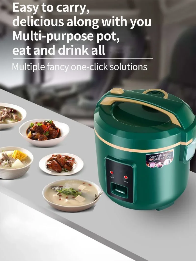 24V Truck Rice Cooker - 3L Large Capacity 200W Portable Electric Food Warmer for Lorry