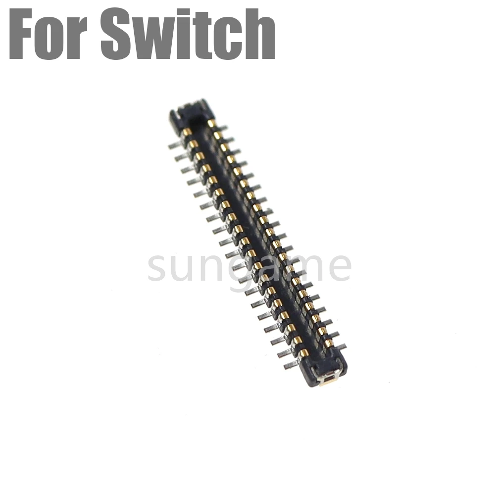 20pcs For NS Game Card Slot 38pin Headphone Jack Socket For Switch Game Console Accessories Repair Parts