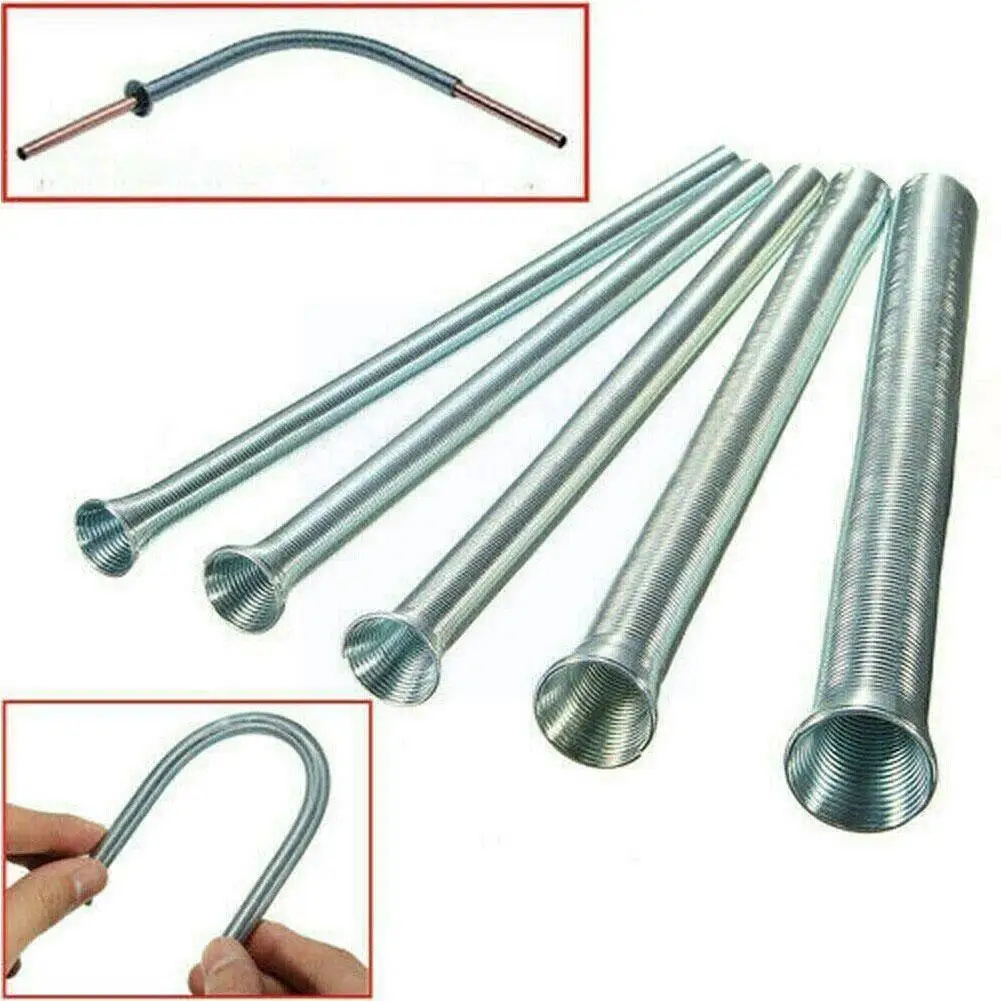 Wire Bender Spring Benders Air Condition Pipe Tool Pipeline Bender 5pcs Pipe Spring Bending Bender Tube Outside Alum V2F8