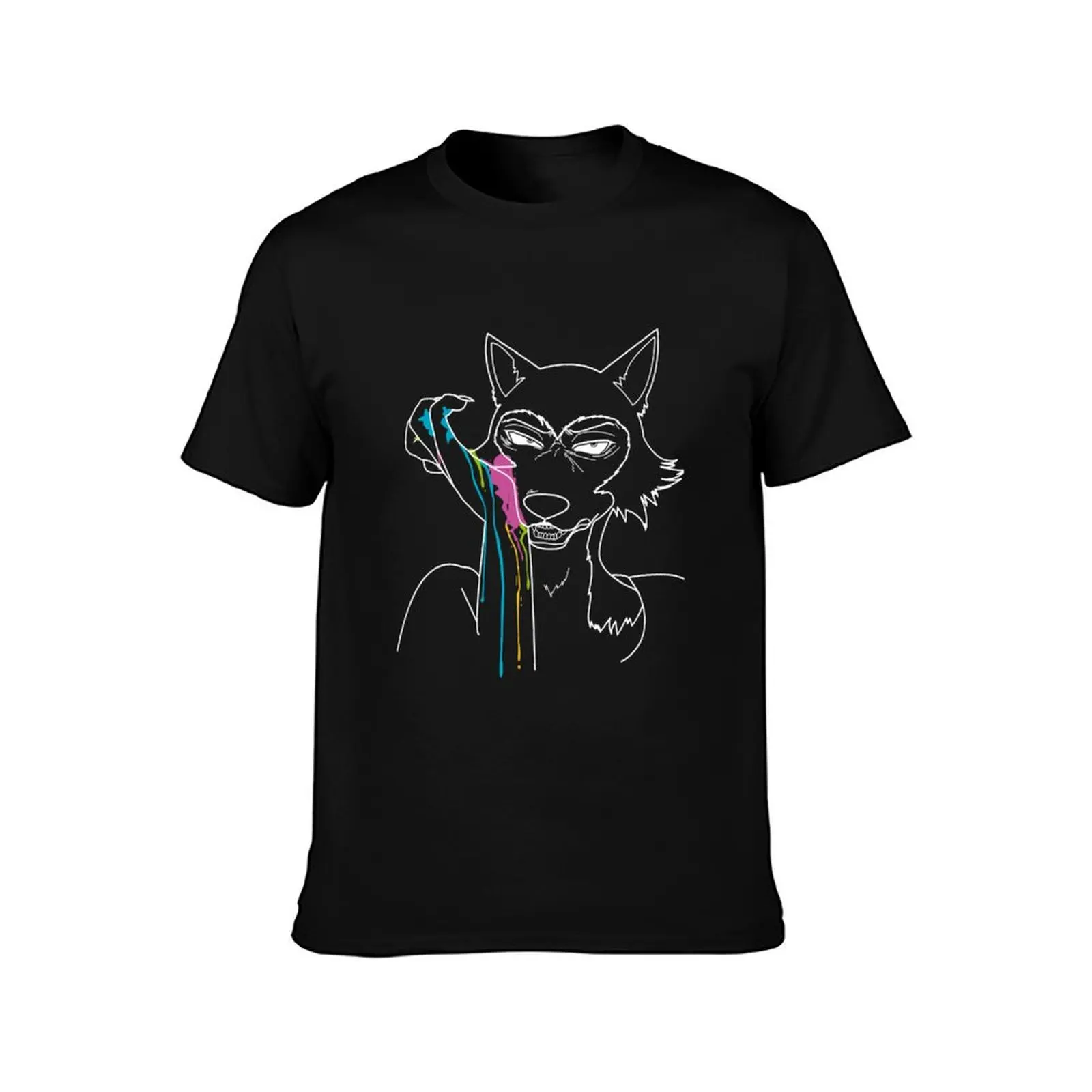 Jack Beastars Bīsutāzu Anime Manga Design T-Shirt Creative Graphic Tee Shirt T-Shirt