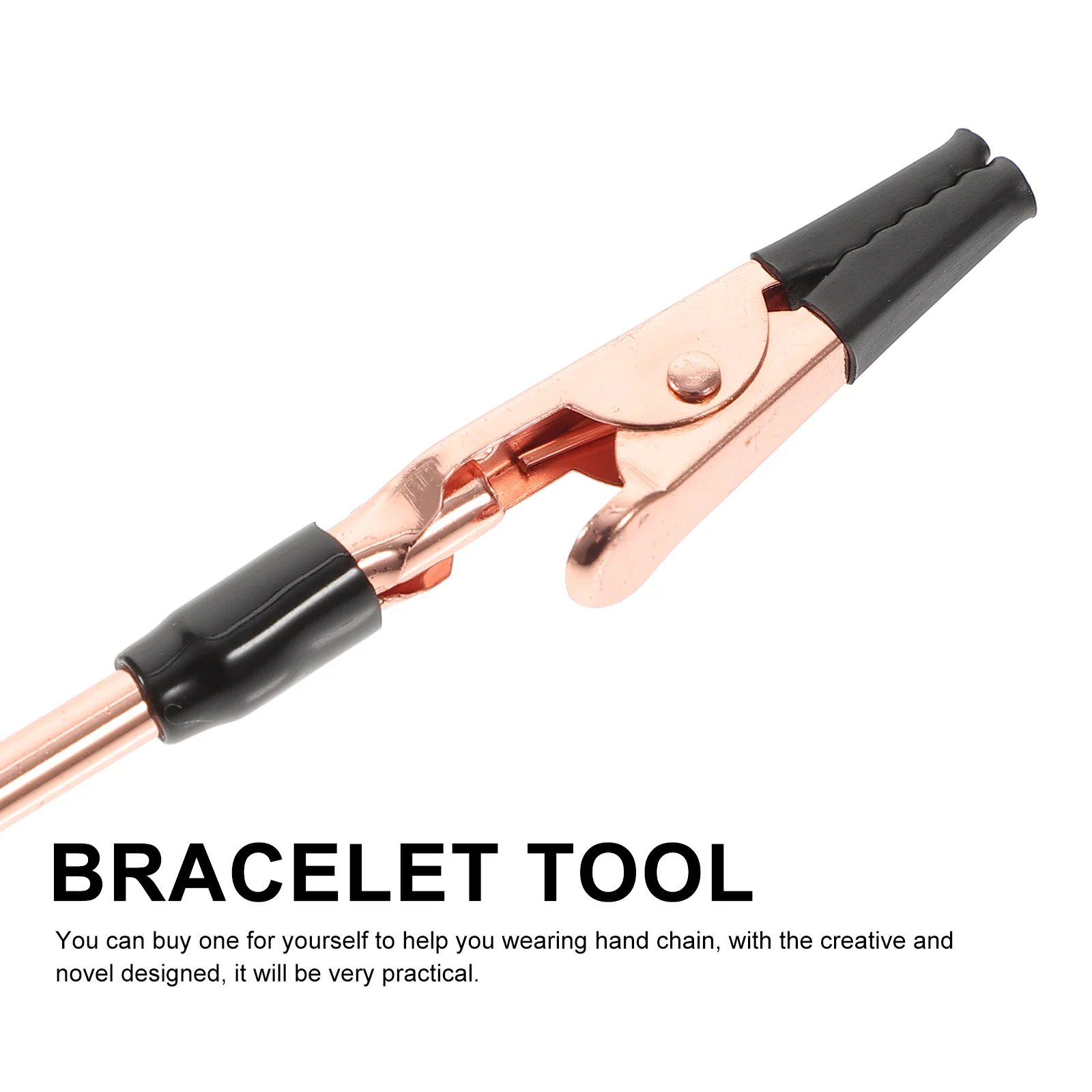 2 Pcs Bracelet Wearing Tool Multi-function Clip Compact Memo Holder Bracelets Lightweight Tools Iron Office