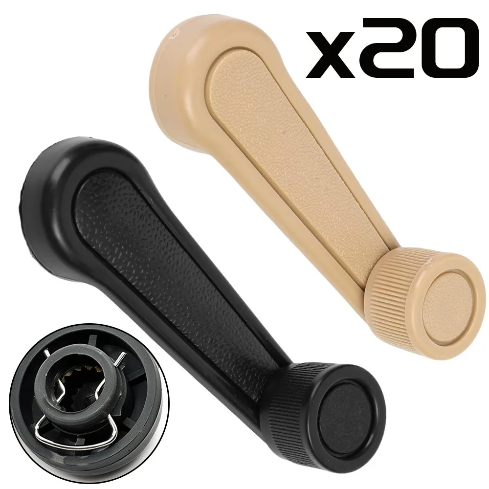 Car Window Manual Lift Handle Side Window Winder Crank Handles Auto Interior Door Lever Arm Restoration Replacement Accessories